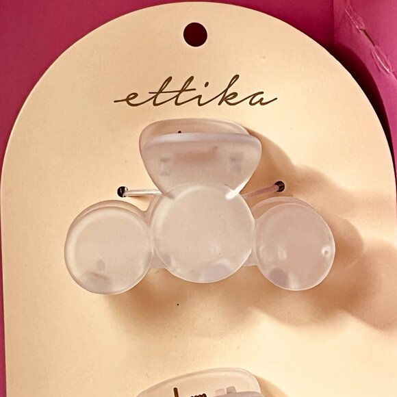 Ettika Opaque Hair Claw Set Of 2 - Picture 1 of 2